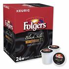 Folgers Gourmet Selections Black Silk Coffee 24 Count Keurig K cups, BBD 4/2021