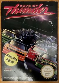 1990 Nintendo NES Boxed Game - Days Of Thunder - Great Condition - PalUK