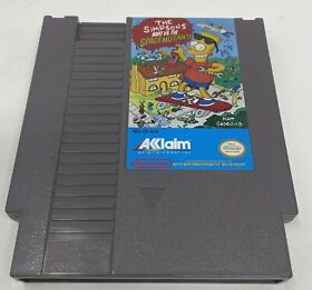 The Simpsons: Bart vs. the Space Mutants (Nintendo NES, 1991) Authentic Tested