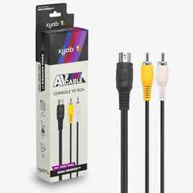 XYAB Composite AV Audio Video Cable for Sega Genesis Model 1 [Brand New]