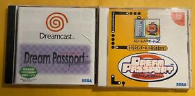 Dream Passport 1 & 2 [JAPAN IMPORT] Sega Dreamcast