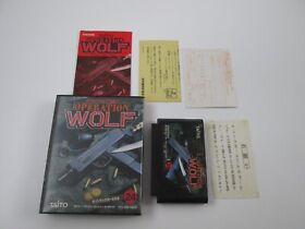 OPERATION WOLF with box and manual Famicom FC Japan Ver