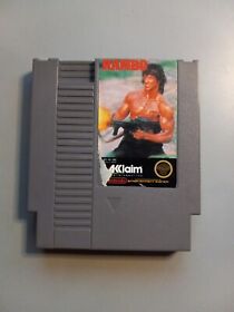 RAMBO (Nintendo NES) Authentic Game Cart Only Clean & Tested