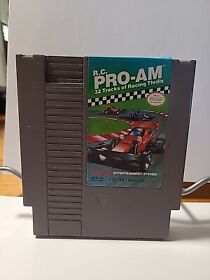 R.C. PRO-AM, Nintendo NES, (NSTC) In Good Working Condition 