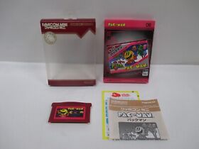 GBA -- PAC MAN - Famicom Mini -- Box. Game Boy Advance, JAPAN Game. 39492