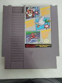 Super Mario Bros. / Duck Hunt / World Class Track Meet (NES, 1988) *TESTED*