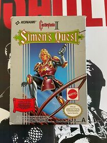 Castlevania 2 Simon’s Quest pal A Mattel completo Nintendo Nes retrogame