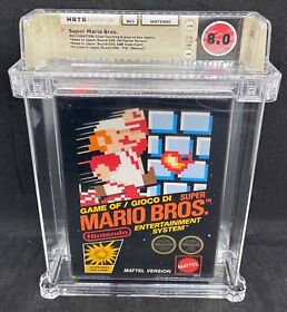3 Screw Super Mario Bros 1985 Konsole Nintendo NES Wata 8.0 Cib Launch Title