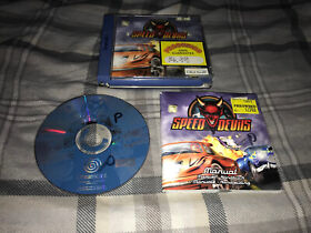 Speed Devils SEGA Dreamcast PAL Game Complete Arcade Racer