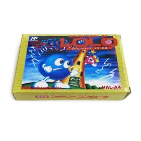 ADVENTURES OF LOLO - Lolo 2 Eggerland Empty box replacement spare case Famicom