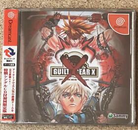 Guilty Gear Z/X Special Cd Single Limited Edition Dreamcast