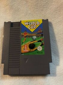 Original NES ‘Nintendo World Cup’ Game & Instructions