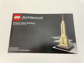 LEGO - Architecture - Empire State Building - 21002 - INSTRUCTIONS BOOKLET