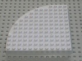 LEGO Belville LtViolet Round Corner Thick Plate ref 6162 / Set 5874 5826 5804