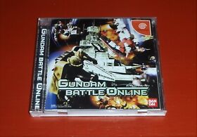 Gundam Battle Online (Sega Dreamcast, 2001)-Japan Import   Complete