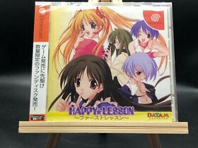 NEW!! Happy Lesson: First Lesson (Sega Dreamcast, 2001) from japan