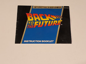 Back to the Future (Nintendo NES, 1989) ☆ MANUAL ☆