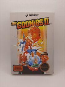 - NES - The Goonies II 2 - Box Cover ONLY