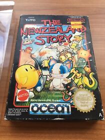 Nintendo NES Game: The New Zealand Story PAL-A CIB MATTEL AUS