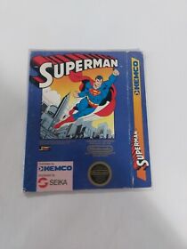 Superman NES box only