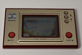 Vintage Nintendo Game And Watch electronic console Octopus Game 1981