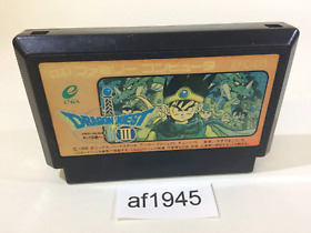 af1945 Dragon Quest III 3 NES Famicom Japan