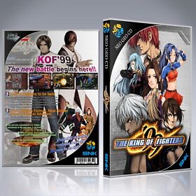 Neo Geo CD Custom Case - NO GAME - King of Fighters 99
