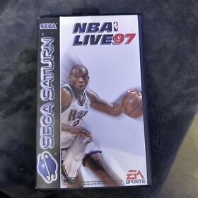 NBA Live 97 Sega Saturn Complete VGC
