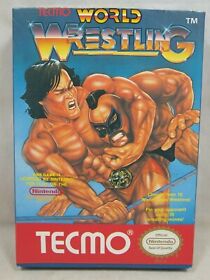 Tecmo World Wrestling (Nintendo Entertainment System | NES) SOLO CAJA