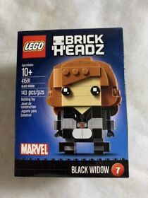 LEGO BrickHeadz Black Widow (41591) New & Factory Sealed