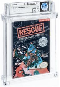 Rescue: The Embassy Mission - Wata 9.2 A Sealed (Oval SOQ TM) NES 1990