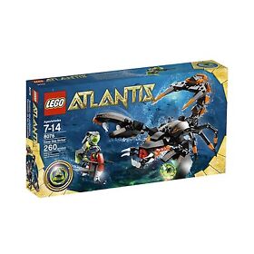 8076 DEEP SEA STRIKER lego legos set NEW Atlantis retired underwater scorpion 