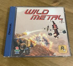 Wild Metal (Dreamcast): tested & complete with manual, UK Free Delivery