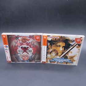Soul Calibur Guilty Gear X Dreamcast with Manual and Spine Card Japan NTSC-J