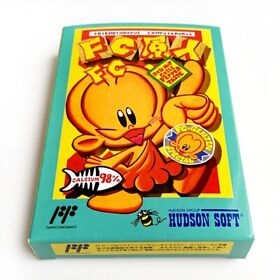 FC GENJIN Bonk's Adventure - Empty box replacement spare case for Famicom game