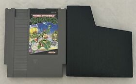 Teenage Mutant Ninja Turtles (Nintendo NES, 1989) Cartridge Only Tested Works!