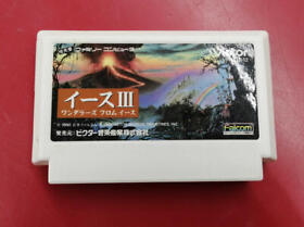 Famicom Software Ys III Victor Music Industry