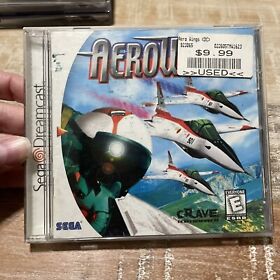 AeroWings (Sega Dreamcast, 1999) Complete in box Crave