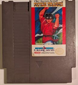 FLYING DRAGON: THE SECRET SCROLL - Nintendo NES Tested & Working Cart Only Used