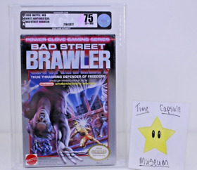 Bad Street Brawler Brand New Nintendo NES Factory Sealed WATA VGA Grade 75 Rare