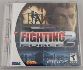 Fighting Force 2 (Sega Dreamcast, 1999) CIB / Complete - Tested - Reg. Card
