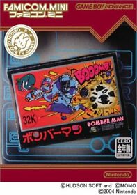 Gameboy Advance Famicom Mini Bomberman No Box Only Cartridge Japan