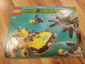  Lego Aqua Raiders Set 7774 Instruction Manual