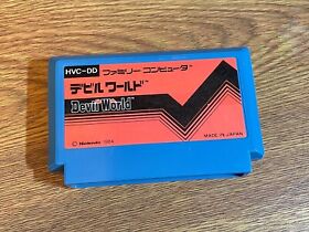 DEVIL WORLD  Famicom NES Nintendo Import JAPAN
