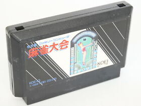 Famicom MAHJONG TAIKAI Cartridge Only NINTENDO fc