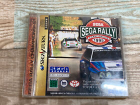 Sega Saturn Sega Rally 1995 Japanese Japan NTSC-J Used