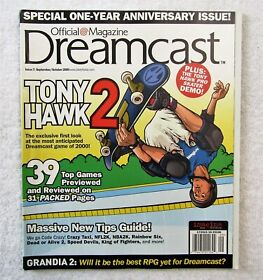 Official Sega Dreamcast Magazine Issue 7 September/October 2000 - Tony Hawk 2