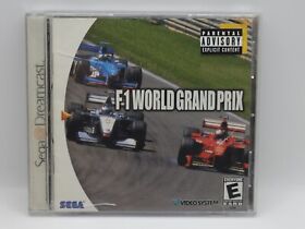 F1 World Grand Prix (Sega Dreamcast, 2000) Authentic & Tested! Same Day Shipping