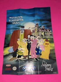 Addams Family Pugsley's Scavenger Hunt Nintendo NES SNES Poster OCE-NES-US-3