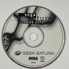 Sega Saturn Choice Cuts (Sega Saturn, 1995) Disc Only Tested & Working Authentic